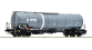 R6600013 - Wagon-citerne VTG, gris clair - Roco