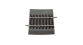 Modélisme ferroviaire : ROCO - R42509 - Rail courbe R3 1/4 
