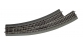 Modélisme ferroviaire : ROCO - R42570 - Aiguillage courbe gauche BWl5/6
