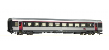 R74543 - Voiture voyageurs Corail 2ième classe à couloir central, SNCF - Roco