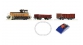 Train électrique : ROCO R51156 - Coffret de départ analogique : petite locomotive diesel et train de marchandises 