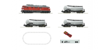 Modélisme ferroviaire : ROCO -  R51288 - Coffret de départ numérique z21: Locomotive diesel série 232 avec wagons citerne de la DB AG