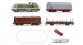 Modélisme ferroviaire : ROCO R51267 - Coffret de départ digital : locomotive diesel BB63000 et wagon de marchandises, SNCF