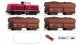 Modélisme ferroviaire : ROCO R51268 - Coffret de départ digital : locomotive diesel class 212 et wagon de marchandises, DB