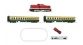 Modélisme ferroviaire : ROCO R51284 -  Coffret de départ numérique z21: Locomotive diesel class 112 avec voitures voyageurs DR