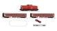 Modélisme ferroviaire : ROCO R51285 - Coffret de départ numérique: Locomotive diesel class 204 avec voitures voyageurs de la DB
