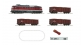 Modélisme ferroviaire : ROCO -  R51292 - Coffret de départ numérique z21: Locomotive diesel série 132 avec train de marchandises de la DR