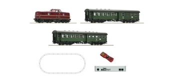Modélisme ferroviaire : ROCO -  R51295 - Coffret de départ numérique z21: Locomotive diesel série 280 avec train de voyageurs de la DB