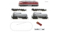 Modélisme ferroviaire : ROCO R51327 - Coffret de départ digital z21®start: Locomotive diesel class 142 avec train de marchandise, DR