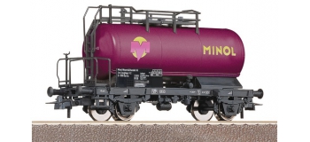 Modélisme ferroviaire : Wagon citerne Minol de la DRr