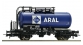 Modélisme ferroviaire : ROCO R56258 - Wagon citerne ARAL de la DB