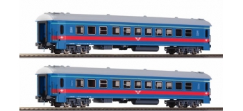 roco 64075 SET 2 VOITURES SJ train electrique