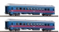 roco 64075 SET 2 VOITURES SJ train electrique