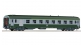 Modélisme ferroviaire : ROCO R64654- Voiture voyageurs express 2ème classe SNCF