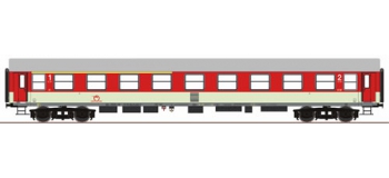 R64829 VOITURE1/2CL ZSSK train electrique