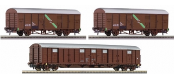 R66134 SET 3 WAG.POSTAUX OBB	train electrique