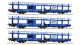 Modélisme ferroviaire : ROCO R66272.2 - lot de 3 wagons porte Auto 