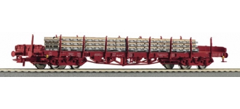 R66721 WAG.PLAT+TRAVER.BETON CFL train electrique