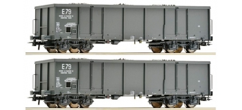 MODELISME FERROVIAIRE ROCO R67124 - wagons de type Eanos de la SNCF