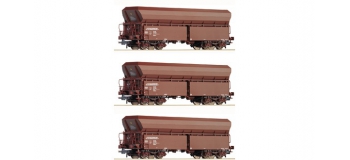Modelisme ferroviaire : ROCO R 67151 - Coffret de 3 wagons Trémie, ÖBB 