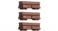 Modelisme ferroviaire : ROCO R 67151 - Coffret de 3 wagons Trémie, ÖBB 