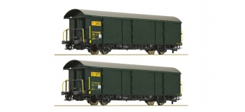 Modélisme ferroviaire : ROCO R67186 - Set de 2 wagons postaux AC, SBB