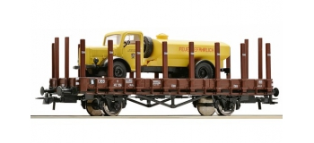 MODELISME FERROVIAIRE ROCO R67423 - Wagons de marchandises Stake R, ÖBB