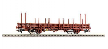 Train électrique : ROCO R67490 - Wagon plat a Ranchers SNCF 