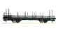 Modelisme ferroviaire : ROCO R 67506 - Wagon plat à ranchers SBB