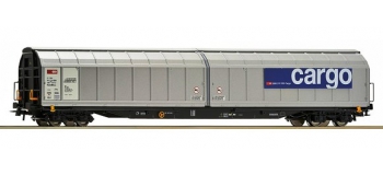 Train électrique : ROCO R67567 - Wagon de marchandises à parois coulissantes CFF 