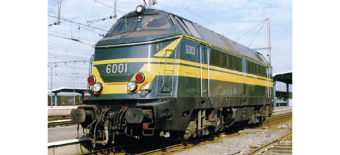 ROCO R68890 - Locomotive diesel série 60 N°6001 de la SNCB