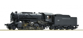 Modélisme ferroviaire :  Locomotive à vapeur 140-US-2287, SNCF