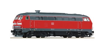 Modélisme ferroviaire :  ROCO R72972 - Locomotive diesel 218, DB AG 