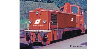 Modélisme ferroviaire :  ROCO R78909 - Locomotive diesel Rh 2067,SON, ÖBB, AC