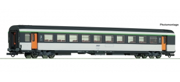 Modélisme ferroviaire : ROCO - R74534 - Voiture voyageurs Corail 2ème classe, SNCF 