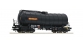 Modélisme ferroviaire :  ROCO R76537 - Wagon citerne coudée EMERWA, Epoque 5 