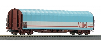 Modélisme ferroviaire :  ROCO - R76453 - Wagon à bâche coulissante, SNCF