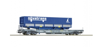 Modélisme ferroviaire :  ROCO R76747 - Wagon-poche unifié de la SNCF 