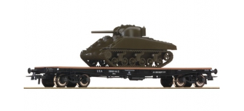 Modelisme ferroviaire : ROCO R76862 - Wagon militaire US