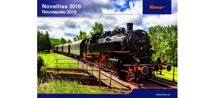 R80818 - Catalogue Roco Nouveautés 2018 - Roco