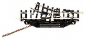 roco 32403 Aiguillage droit, électrique 24°