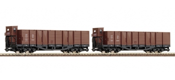 roco 34597 SET 2 WAGONS BALLAST OBB