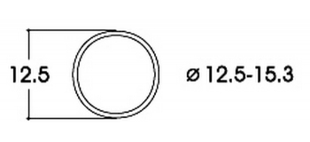 roco 40075 Bandage d'adhérence CC 12,5-15,3 mm