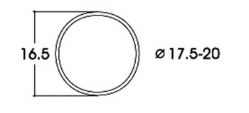 modelisme ferro roco Bandage d'adhérence 40077 CC 17,6-20 mm