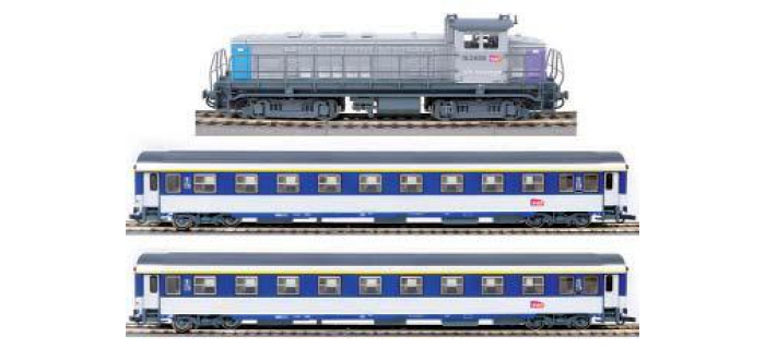 train ROCO 41342F4 - Coffret de départ digital, train voyageurs 