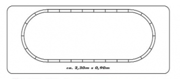 roco 41342F5 Coffret digital fret modelisme ferroviaire plan de voie