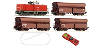 Modélisme ferroviaire : ROCO R41365 - Coffret numérique débutant Locomotive diesel série 2048 des ÖBB 