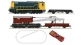 Modélisme ferroviaire : ROCO R41366 - Coffret numérique débutant : locomotive diesel série 2200 des NS avec un wagon grue 