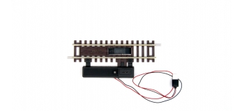 R42419 Rail de dételage Roco Line, 115 mm, électrique