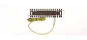 R42421 Rail de jonction antiparasitage Roco Line, 115 mm